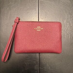 Coach Crimson Wristlet